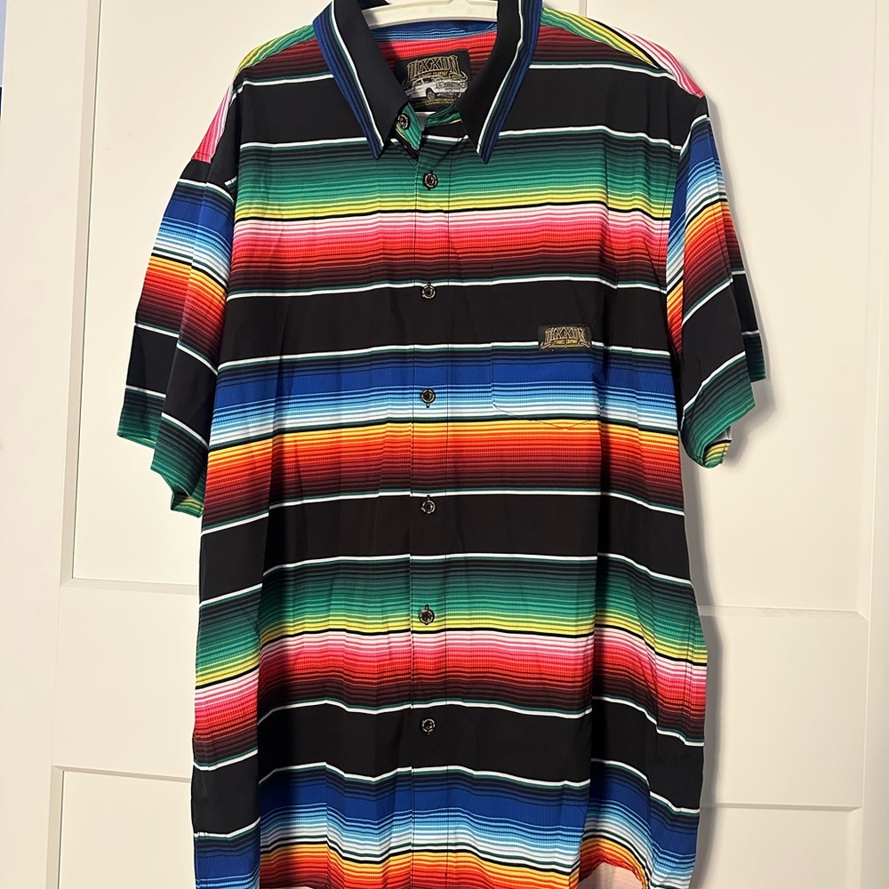 DIXXON Multicolor Striped Men's Shirt